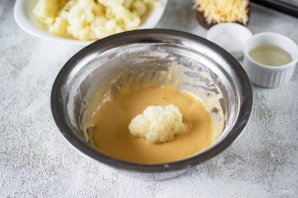Цветная капуста в кляре - фото шаг 9