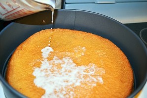 Торт со сметаной и желатином - фото шаг 5