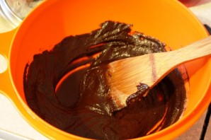 Шоколадный торт с муссом - фото шаг 5