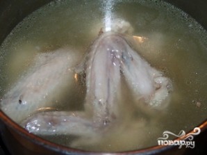 Суп из куриных крылышек - фото шаг 1