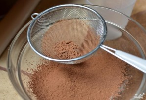 Шоколадные макаруны - фото шаг 3
