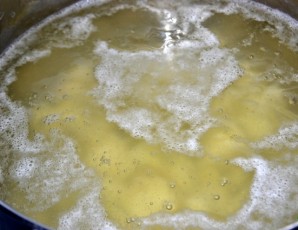 Суп с ветчиной и сыром - фото шаг 1