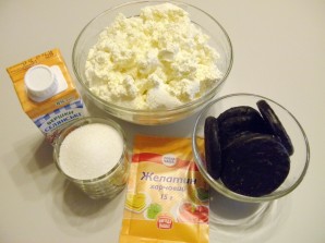 Сырный чизкейк без выпечки - фото шаг 1