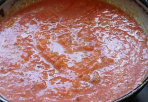 Минтай, тушеный в томатном соусе - фото шаг 4