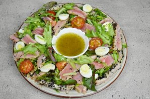 Теплый салат с тунцом - фото шаг 10