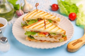 Сэндвич с индейкой - фото шаг 11