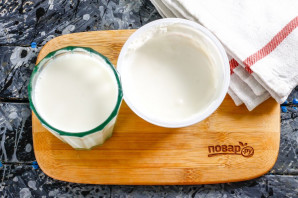 Домашний йогурт из сметаны - фото шаг 1