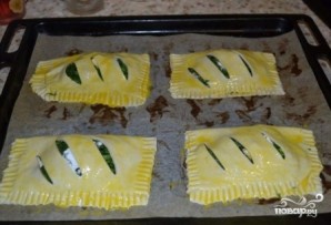 Пирожки со щавелем в духовке - фото шаг 9