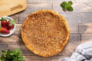 Постные блины на дрожжах - фото шаг 11