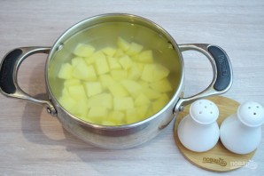 Суп с фасолью и лапшой - фото шаг 2