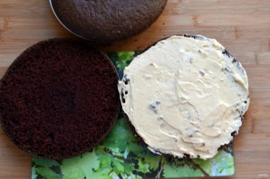 Торт шоколадно-арахисовый - фото шаг 5