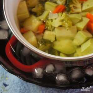 Овощной суп-пюре с креветками - фото шаг 5