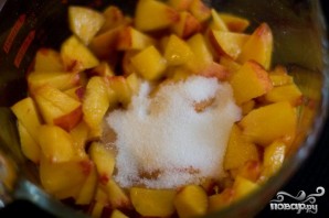Персиковая сальса с кинзой, мятой и имбирем - фото шаг 3