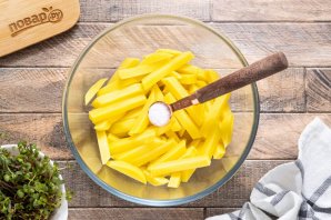 Домашний картофель фри - фото шаг 4