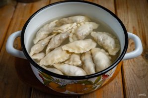 Постные вареники с грибами - фото шаг 14