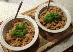 Спагетти с соусом "Карбонара" - фото шаг 9