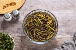 Салат из папоротника - фото шаг 2