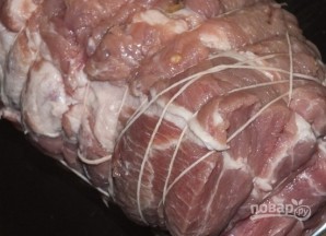 Свиная шея, запеченная в духовке - фото шаг 3