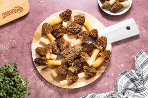 Сморчки на зиму - фото шаг 2