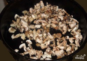 Тарталетки с маринованными грибами - фото шаг 1