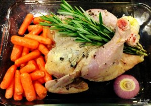 Курица в духовке на Новый год - фото шаг 1