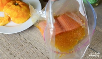 Апельсиновый соус к рыбе - фото шаг 5
