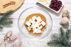 Новогоднее печенье с клюквой - фото шаг 2