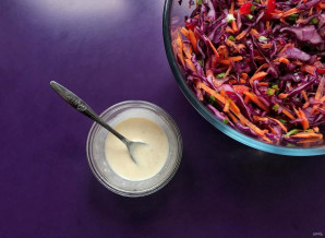 Салат из красной капусты с чесночным маринадом "Махеевъ" - фото шаг 5