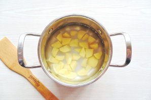Постный суп из красной фасоли - фото шаг 2