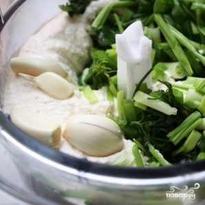 Творожное суфле с зеленой фасолью - фото шаг 3