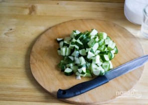 Салат на зиму из баклажанов - фото шаг 8