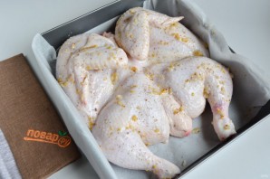 Курица в духовке "Новогодняя" - фото шаг 3