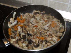 Рагу с мясом и грибами - фото шаг 5