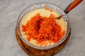 Торт морковный на сковороде - фото шаг 5