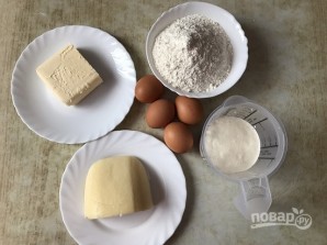Песочный пирог с сыром - фото шаг 1