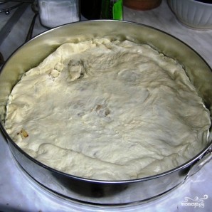 Постный пирог с капустой - фото шаг 12