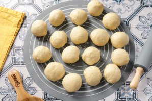 Булочки плюшки - фото шаг 13