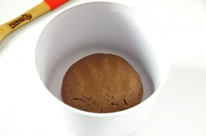 Шоколадное печенье с джемом - фото шаг 6