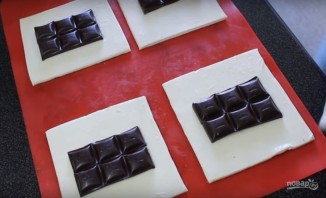 Очень простые шоколадные слойки - фото шаг 2