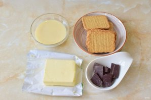 Пирожное картошка без какао - фото шаг 1