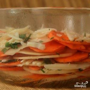 Картофельная запеканка с сырным соусом - фото шаг 3