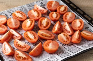 Вяленые томаты длительного хранения без холодильника - фото шаг 3