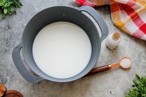 Блинчики с куриной грудкой - фото шаг 7