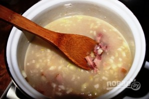 Сливочный суп с брокколи и беконом - фото шаг 6