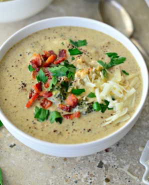 Крем-суп из брокколи и цветной капусты - фото шаг 11