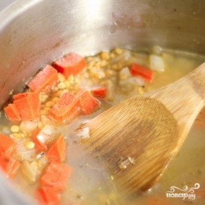 Вегетарианский гороховый суп - фото шаг 3