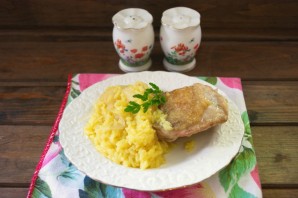 Рис с курицей и ананасами - фото шаг 9