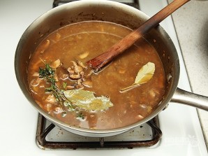 Сливочный суп с белыми грибами - фото шаг 5
