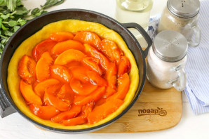 Пирог с персиковым вареньем - фото шаг 5