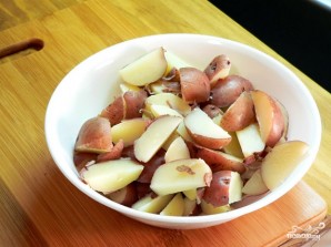 Картошка с чесноком и укропом - фото шаг 1